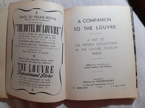 El Louvre A Companion To The Louvre Editions De L'indispensa 0