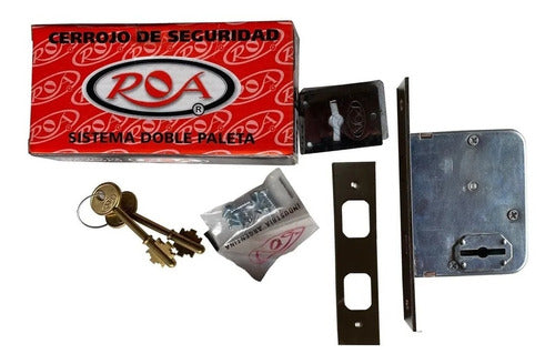 ROA 504 Double Handle Consortium Type Security Latch 0