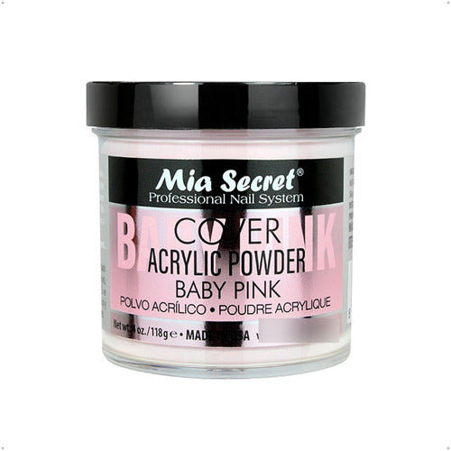Mia Secret Acrylic Nail Powder Cover Baby Pink (118g) 0
