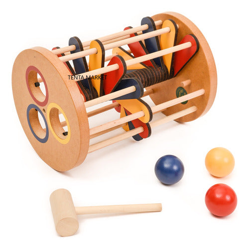 Educational Toy Big Discharge Bench Hammer Balls 0