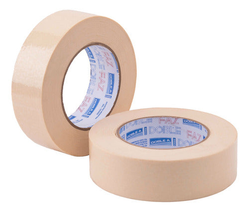 1 Rollo De Cinta De Papel Doble Faz. 36mm X 30mts. 1