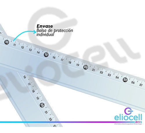 Maped Transparent Glass Ruler 30 cm x 5 Units 6