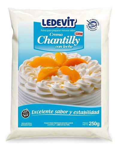 Ledevit Chantilly Caja X12 Unidades De 250g 0