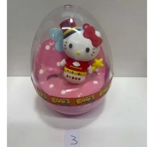 Eggis Hello Kitty Egg (Huevo Sanrio) 9 cm 2