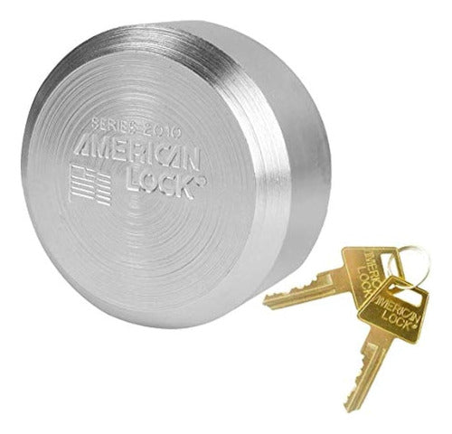 Master Lock American (1) High Security Solid Steel Padlock 0