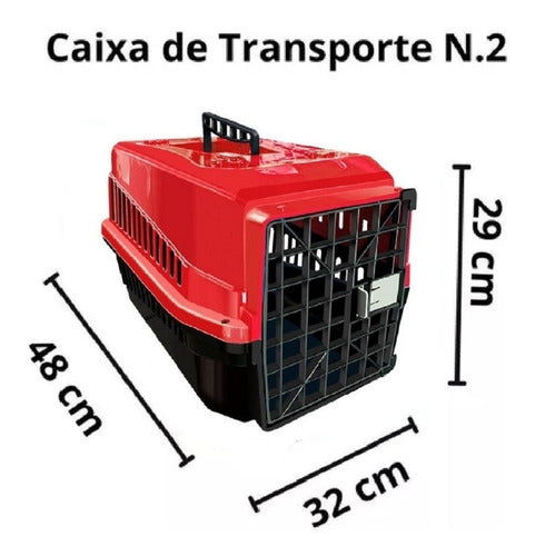 Mordedor Corda Interativo + Caixa Transporte Pet N2 Chalesco 2