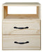 Sajo Modern Bedside Table with 2 Drawers - 2 Units 2