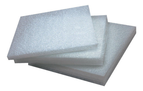 Polyethylene Foam Block 25mm Thickness Sheet 1m x 2m 0