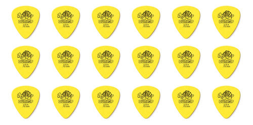 Jim Dunlop Pack X 18 Puas 418R.73 Tortex Standard 0.73 Mm 0