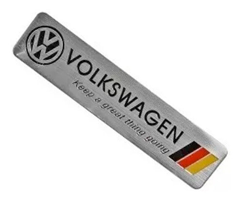 Insignia Decorativa P/ Volkswagen Saveiro Goltrend Amarok M2 0