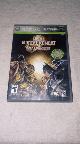 Mortal Kombat Vs Dc Universe Original Xbox 360 0