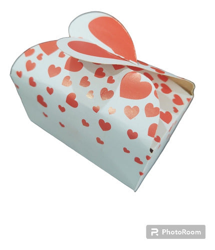 Papelera Castelar Heart-Shaped Box of Chocolates Souvenir X25 U 1