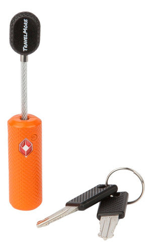 TravelMore TSA Approved Luggage Lock – Orange 0