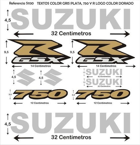 Suzuki Calcos Plancha 750 Gsx 2