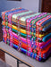 Norteña Deco Pack of 4 Aguayo Norteno Star Blankets 1.10m x 1.10m 0