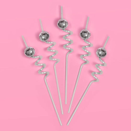 Xo, Fetti Reusable Straws Set of 16 for Birthdays 1