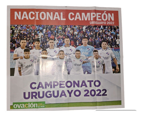 Super Poster Nacional Campeon  Uruguayo 2022 0