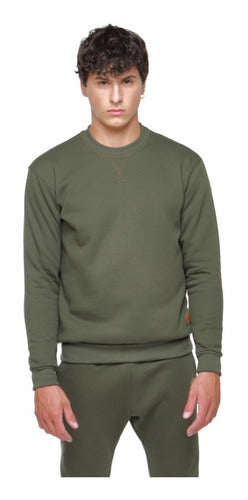 Vicus Dust Olive Green Sweater 0