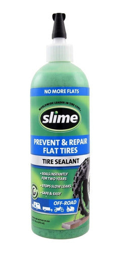 Slime 473ml 16 Oz Sin Camara Infla Y Repara Pinchaduras FAS! 0