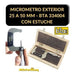 Bta Tools Micrometro 25 A 50 Mm Bta 334004 Con Estuche Profes 2