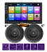 ZONIC Bluetooth Stereo Screen 7" + 6" Audi Speakers + Camera 0