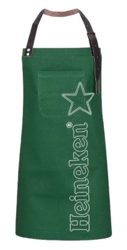 Heineken Beer Apron Bartender Cocktail Bar Multi-Purpose Cooking Barbecue 1