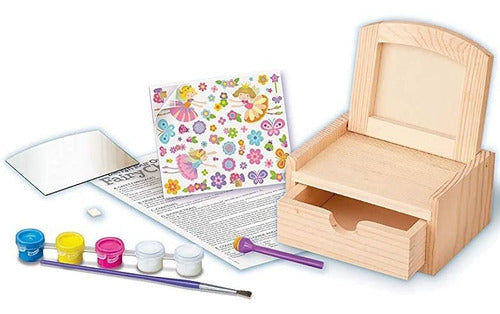 Paint Your Own Fairy Mirror Chest Kit 4