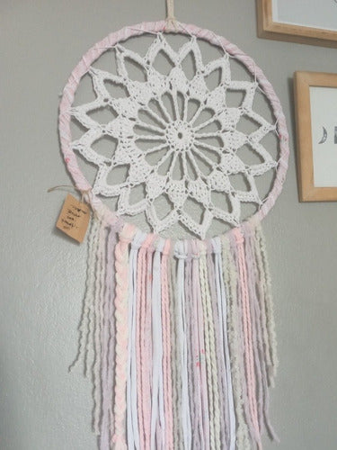 Handmade Boho Crochet Dreamcatcher 2