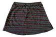 Black Sparkly Lycra Short Skirt for Volleyball Tennis Hockey 1