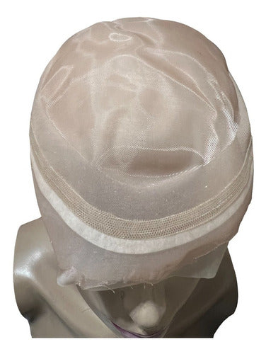 Premium Hair Implant Prosthesis Helmet for Men or Women - Medium 4