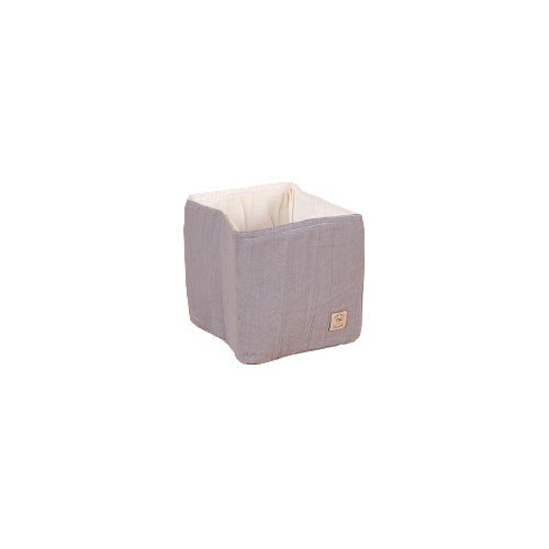 OR Deco Mini Organizer - Basket - Light Gray Tusor Fabric 0