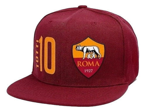 Newcaps Gorra Caps Plana Totti Roma 0