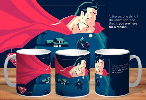 Taza De Cerámica Superman Vintage 1