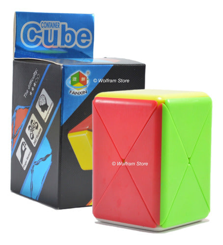 Wolfram Tienda Cubo Magico 3x3x3 Cross Container Stickerless 0