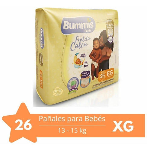 Pañales Bummis Pants Xg X 26 Unidades 0