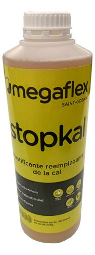 Megaflex Stopkal Plastificante Replaces Lime 1 Lt Sibaco 0