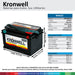 Kronwell 12x75 Battery for Audi A3 1.9 TDI 2.0 FSI 2.0 TDI 4