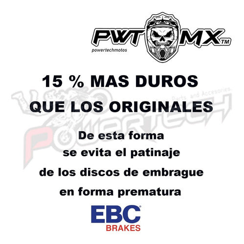 Kit Resortes De Embrague Ebc Honda Crf 450 X 2005 - 2017 1