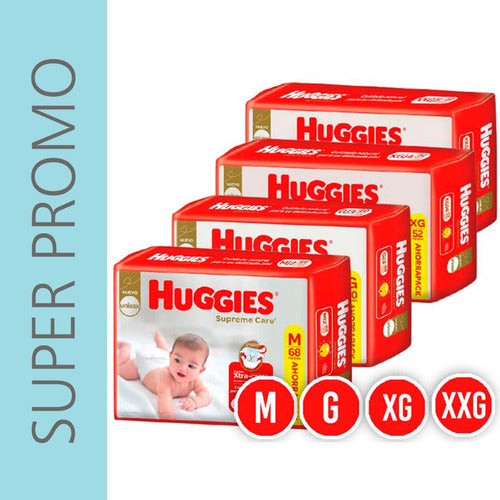 Huggies Supreme Care Pack for 3 Units 0