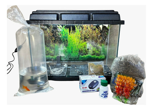 Discus Moron Kit 70x35x20 Premium Full! Con Base Y Tapa Con Led!! 0