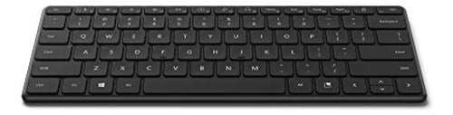 Teclado Compacto Microsoft Designer - Negro Mate. Teclado Bl 4