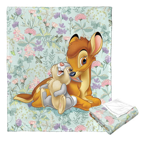 Northwest Disney's Bambi 80th Celebration Silk Touch Throw B 1