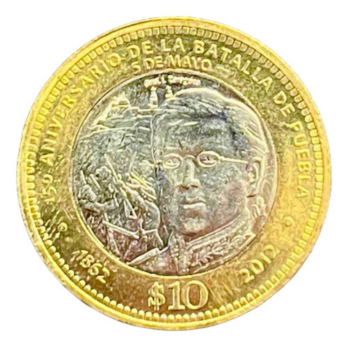 Mexico - 10 Pesos - Year 2012 - Km # 956 - Bimetallic 1