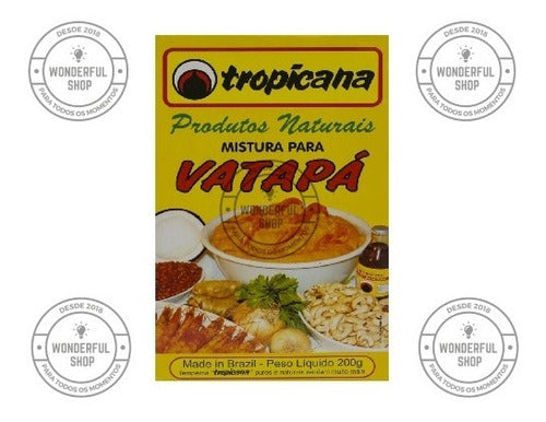 Kit Misturas P/ Vatapá E Acarajé Tropicana + Azeite De Dendê 0