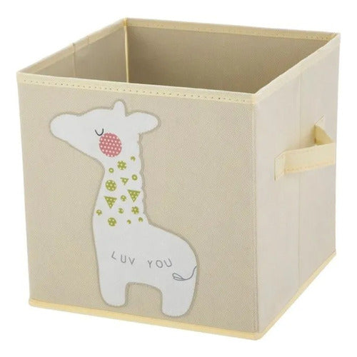 Foldable Animal Toy Storage Basket Organizer 27cm 6