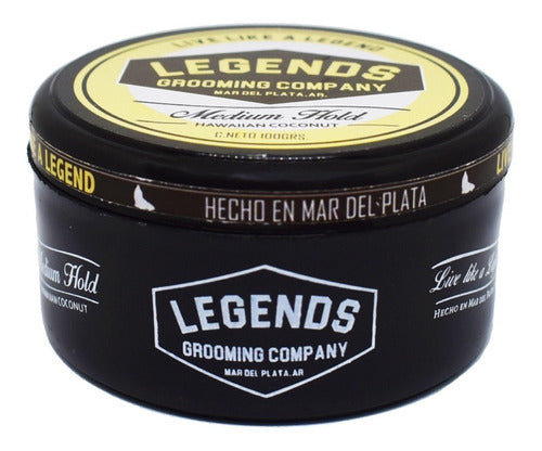 Legends Kit Para Barba /Bigote Pomada Para Peinar - Aceite Legends 1