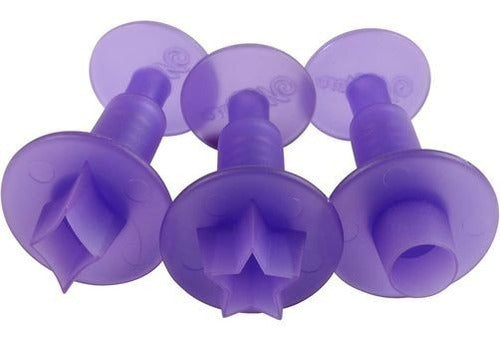 Wilton Mini Expulsor Cutters X3 Classic Shapes 2