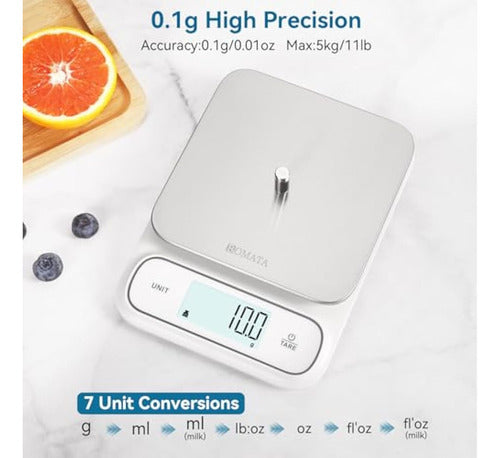 Bomata Waterproof Kitchen Scale IPX6 1