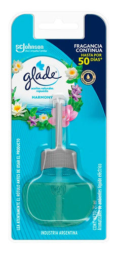 Glade Aceites Naturales Harmony Repuesto Aromatizante 6c 0