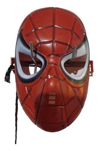 6 Masks Plastic Party Super Heroes 0
